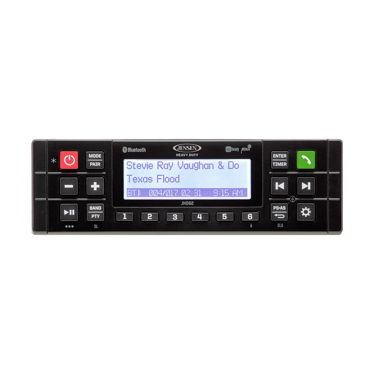 SWJHD62: Fits John Deere SWJHD62 Heavy-Duty AM/FM/BT Hands Free Radio – Genuine OEM