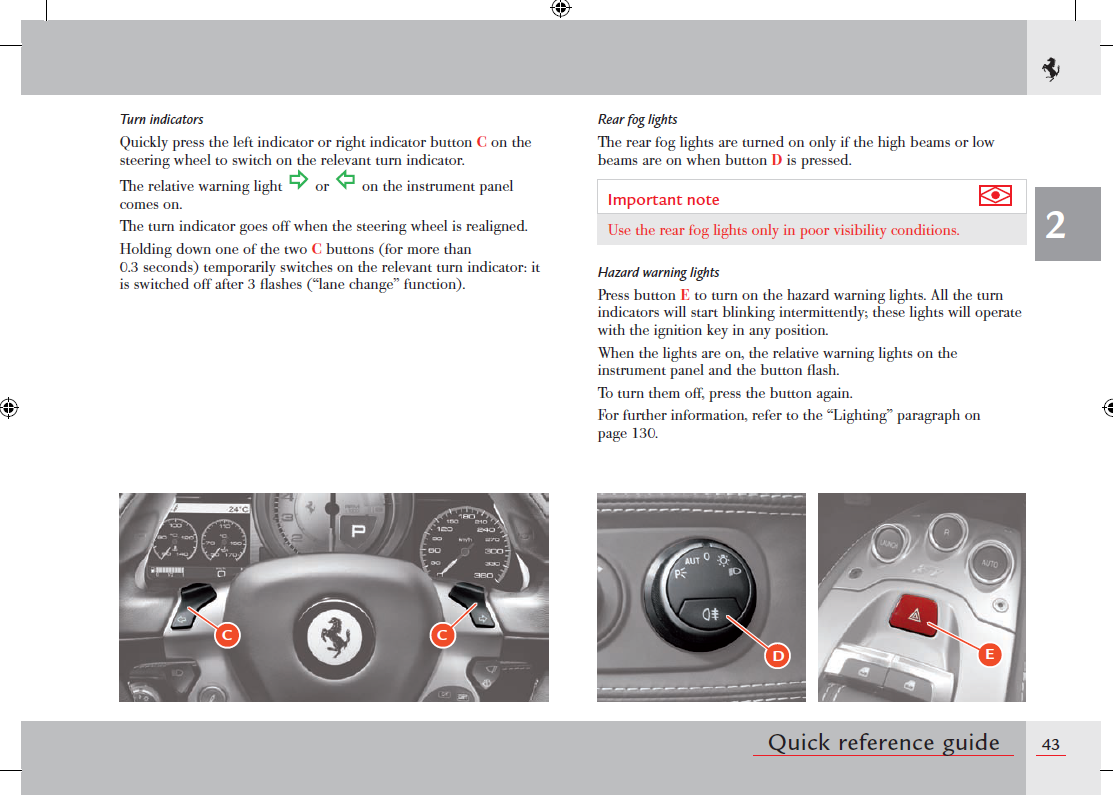 Fits Ferrari 458 Italia European Spec Owners Manual Handbook