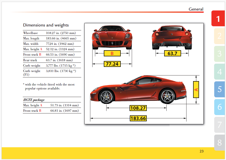 2010 Fits Ferrari 599 GTB Fiorano U.S.A. Spec Owners Manual Handbook