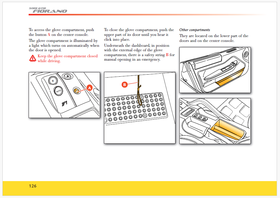2010 Fits Ferrari 599 GTB Fiorano U.S.A. Spec Owners Manual Handbook