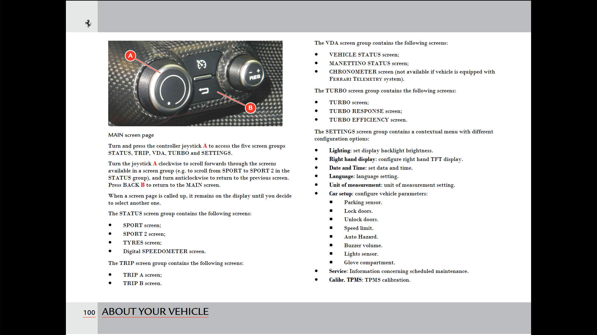Fits Ferrari F8 Spider European Spec Owners Manual Handbook