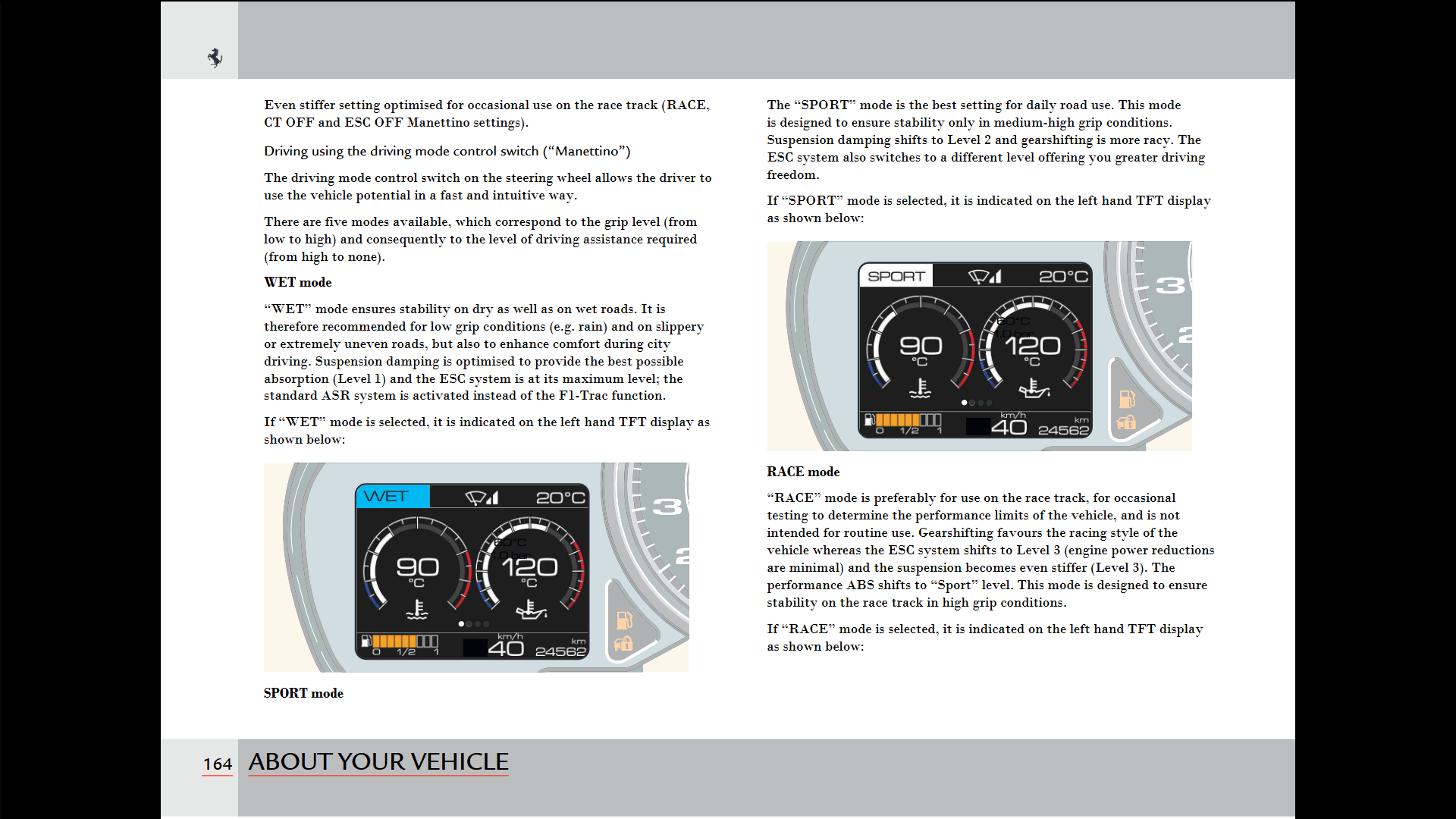 Fits Ferrari F8 Spider European Spec Owners Manual Handbook