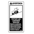 T160769: Fits John Deere T160769 Safety Sign, Park Brake Warning, Spanish – Genuine OEM