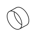 T23211: Fits John Deere T23211 Cylindrical Split Alloy Bushing – Genuine OEM