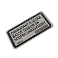 T291157: Fits John Deere T291157 Fuel Inlet Ultra Low Sulfur Label, French – Genuine OEM