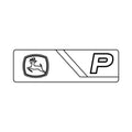T472554: Fits John Deere T472554 Name Badge – Genuine OEM