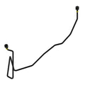 TA18920: Fits John Deere TA18920 Single Point Hydraulic 2A Oil Line – Genuine OEM