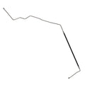 TA19001: Fits John Deere TA19001 Condenser to Receiver Dryer Line – Genuine OEM
