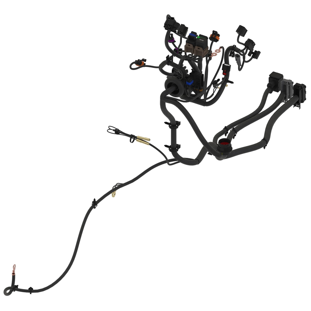 TA19551: Fits John Deere TA19551 Control Support Harness – Genuine OEM