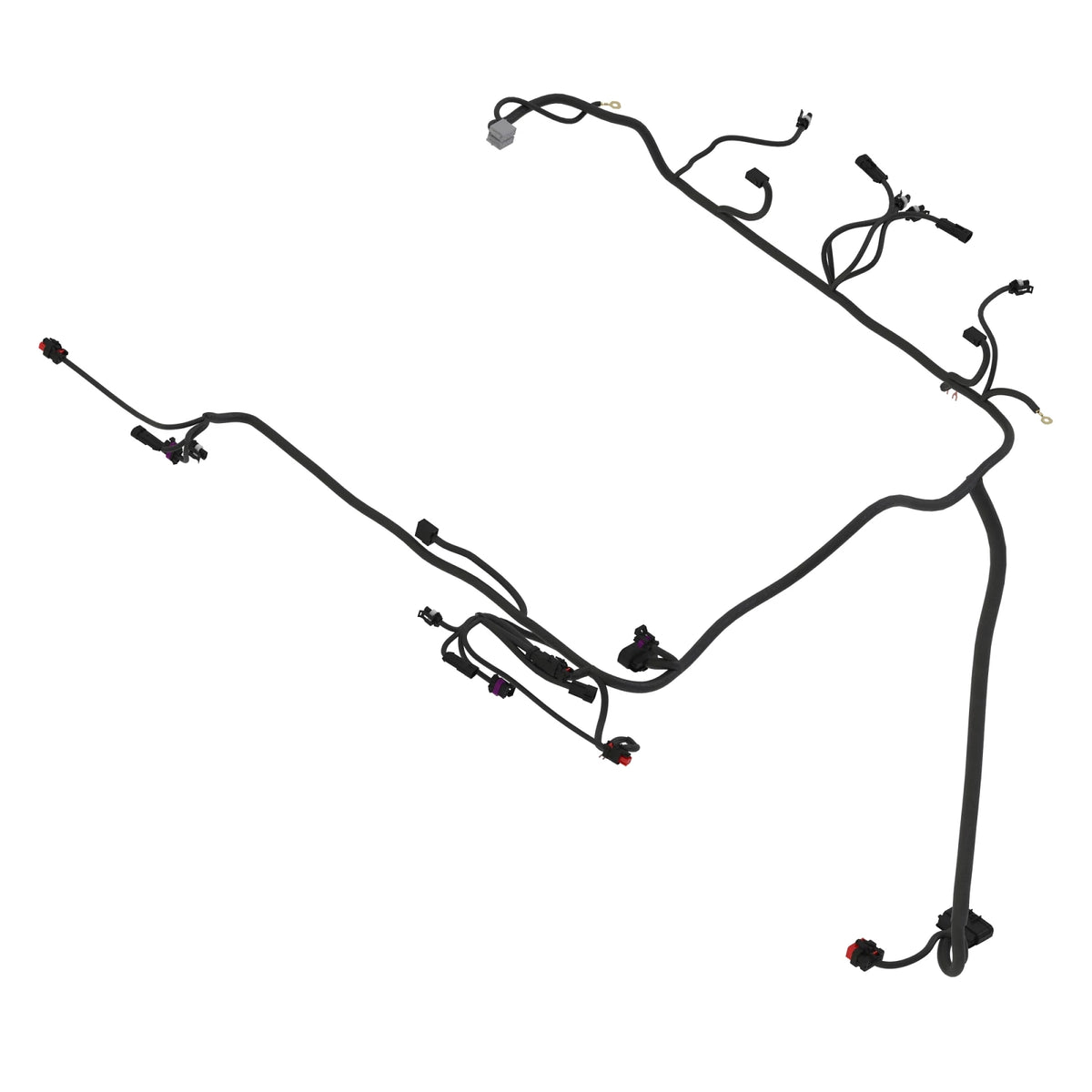 TA19557: Fits John Deere TA19557 Cab Main Roof Harness – Genuine OEM