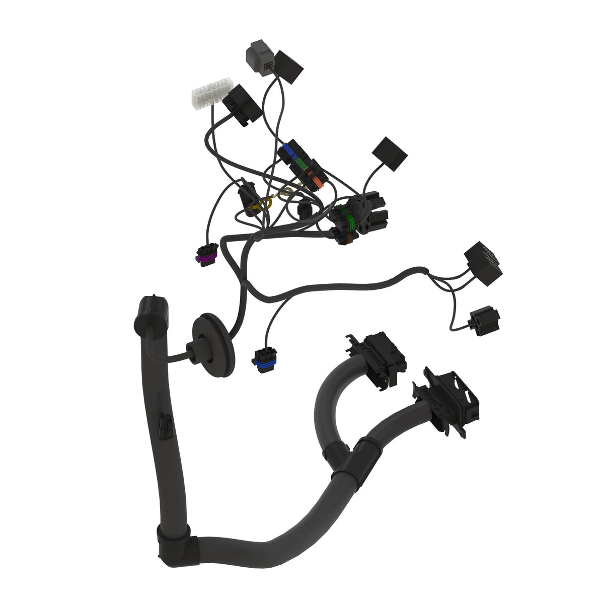 TA28223: Fits John Deere TA28223 Standard Cab Console Wiring Harness – Genuine OEM