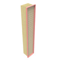 TA32591: Fits John Deere TA32591 Cab Fresh Air Filter – Genuine OEM