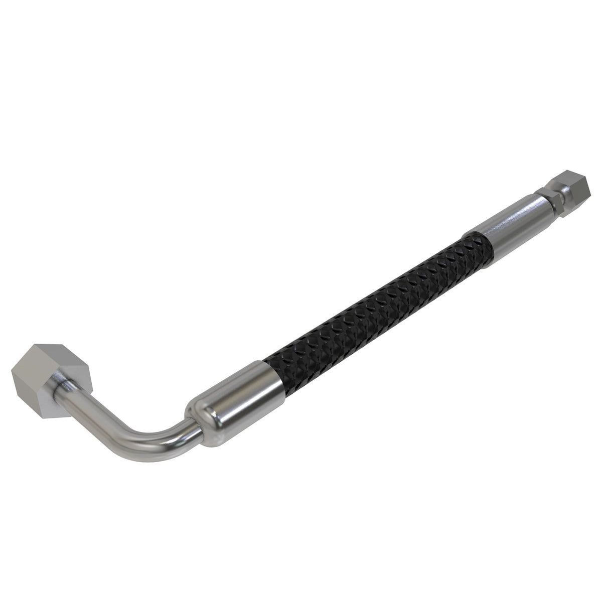 TCA14016: Fits John Deere TCA14016 RH Manifold Left to Wing Cylinder Rod End Hydraulic Hose – Genuine OEM
