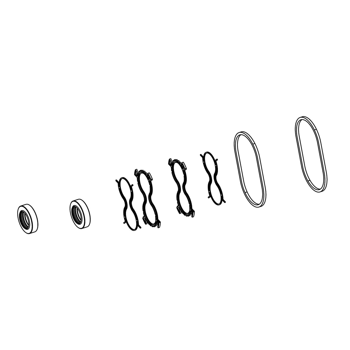 TCA19115: Fits John Deere TCA19115 Seal Kit – Genuine OEM