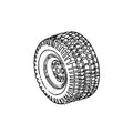 TCU13024: Fits John Deere TCU13024 Tire, 23 X 10.5-12 4-PLY – Genuine OEM