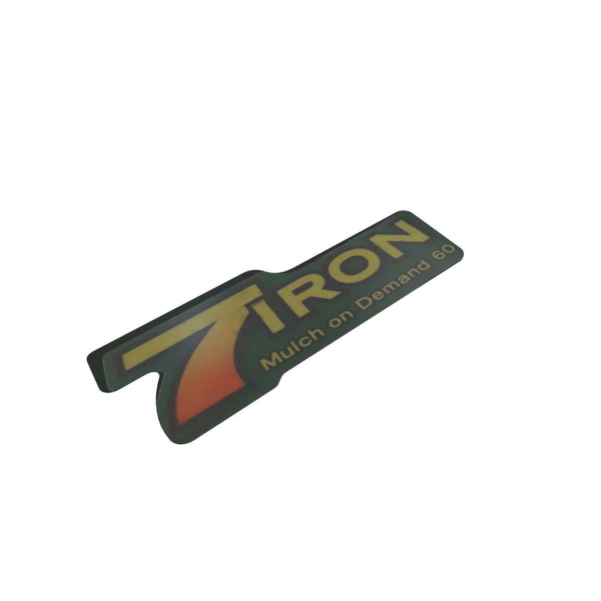 TCU24102: Fits John Deere TCU24102 7 Iron Pro72 Label – Genuine OEM
