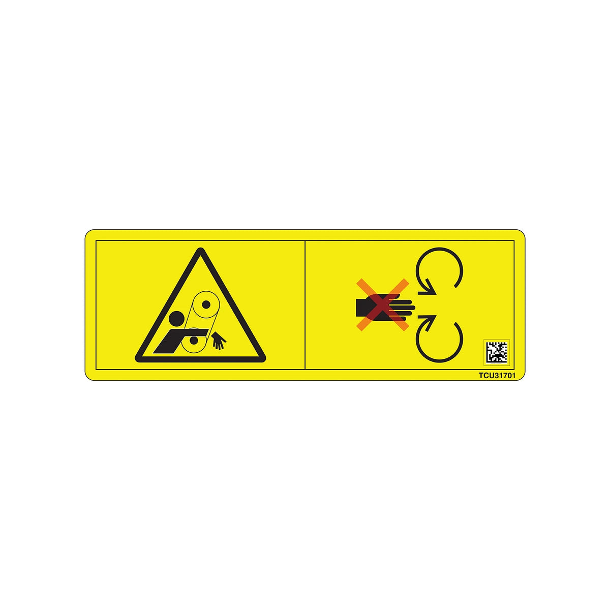 TCU31701: Fits John Deere TCU31701 Safety Sign, Warning – Genuine OEM