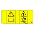 TCU32068: Fits John Deere TCU32068 Safety Sign – Genuine OEM