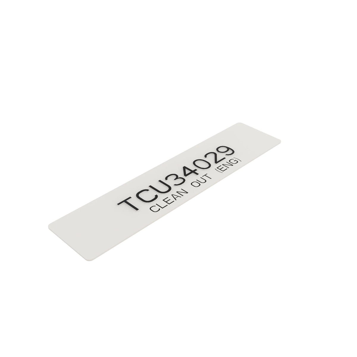 TCU34029: Fits John Deere TCU34029 Clean Out Label – Genuine OEM