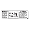 TCU51139: Fits John Deere TCU51139 Danger Sign Label – Genuine OEM