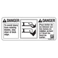 TCU51141: Fits John Deere TCU51141 Rotating Blade Danger Label – Genuine OEM