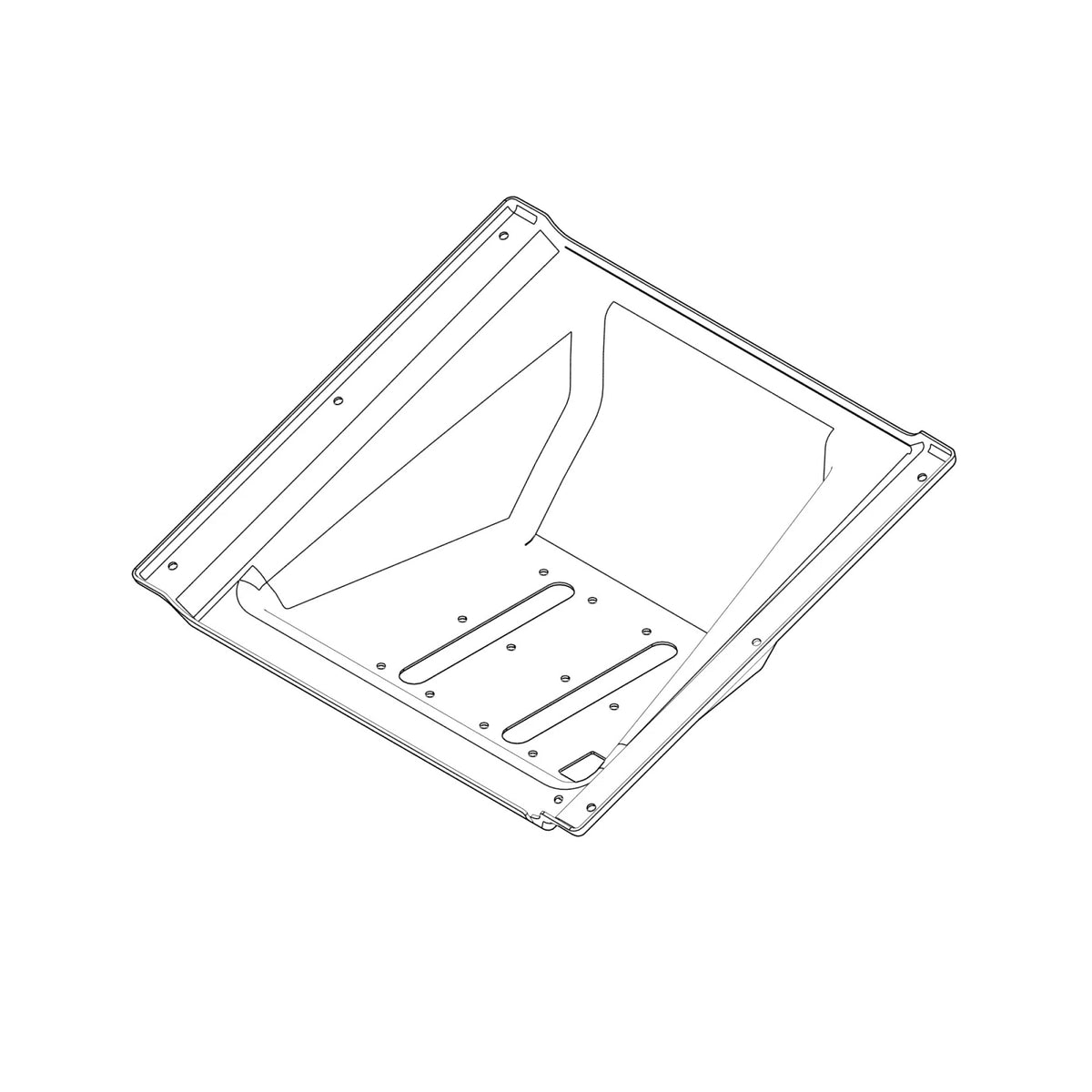 TR119286: Fits John Deere TR119286 Dual Fan Cuts Console Canopy – Genuine OEM