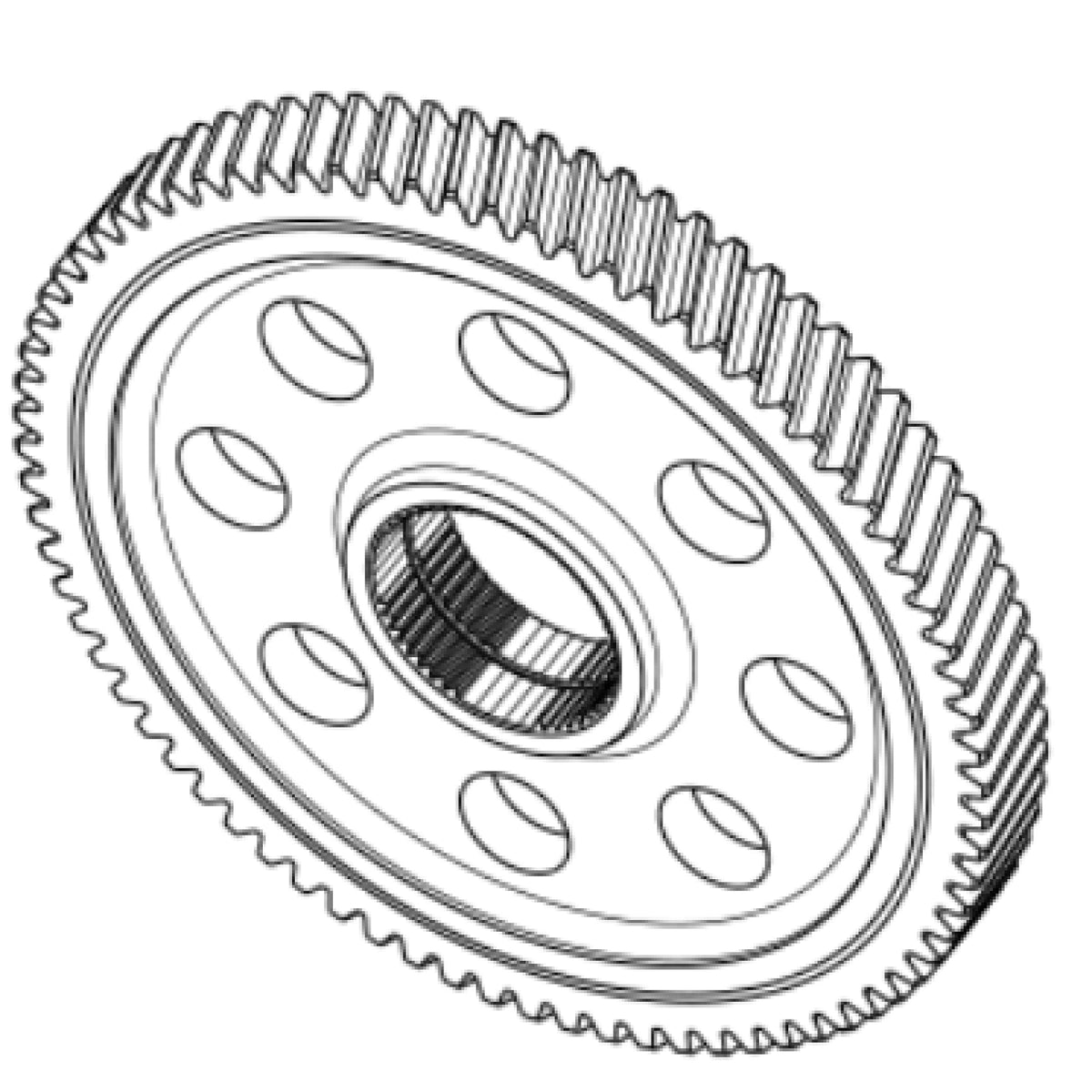 TR133361: Fits John Deere TR133361 Countershaft Gear (Low Driven, 77 Teeth) – Genuine OEM