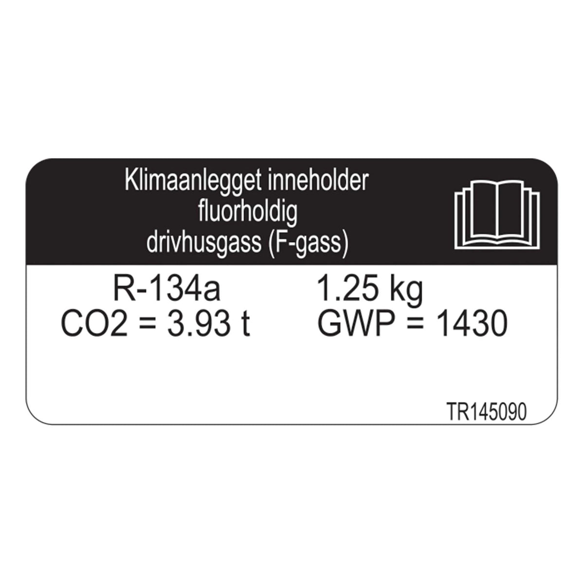 TR145090: Fits John Deere TR145090 Label – Genuine OEM