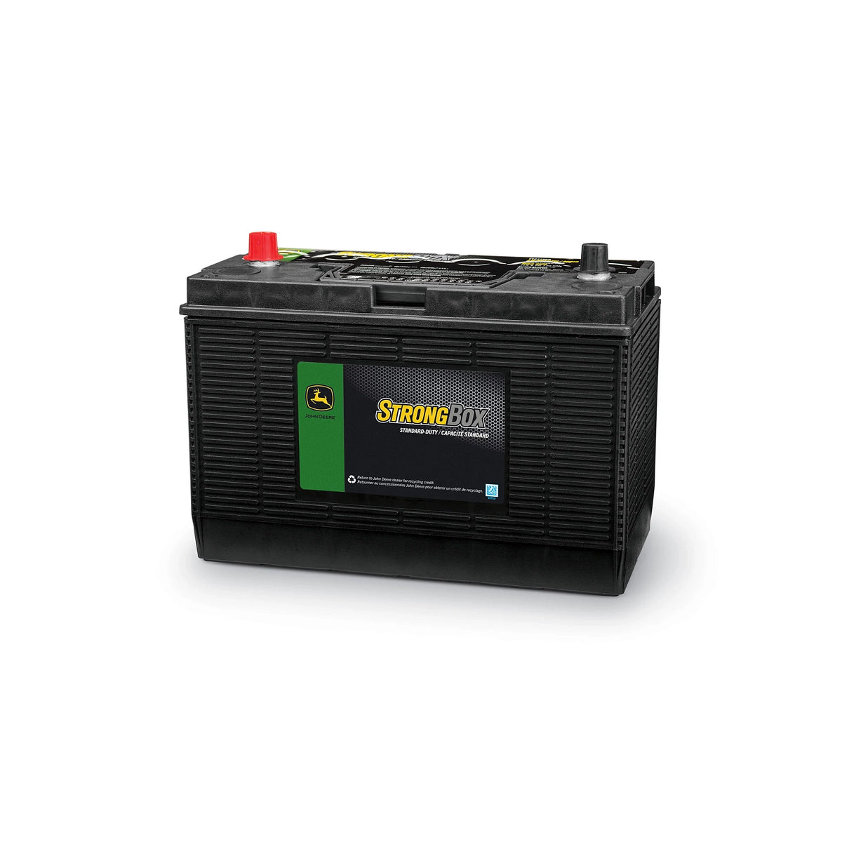 TY27796B: Fits John Deere TY27796B 12 Volt Battery, Wet Charged, 90 Ah, 925 CCA, 31 BCI – Genuine OEM