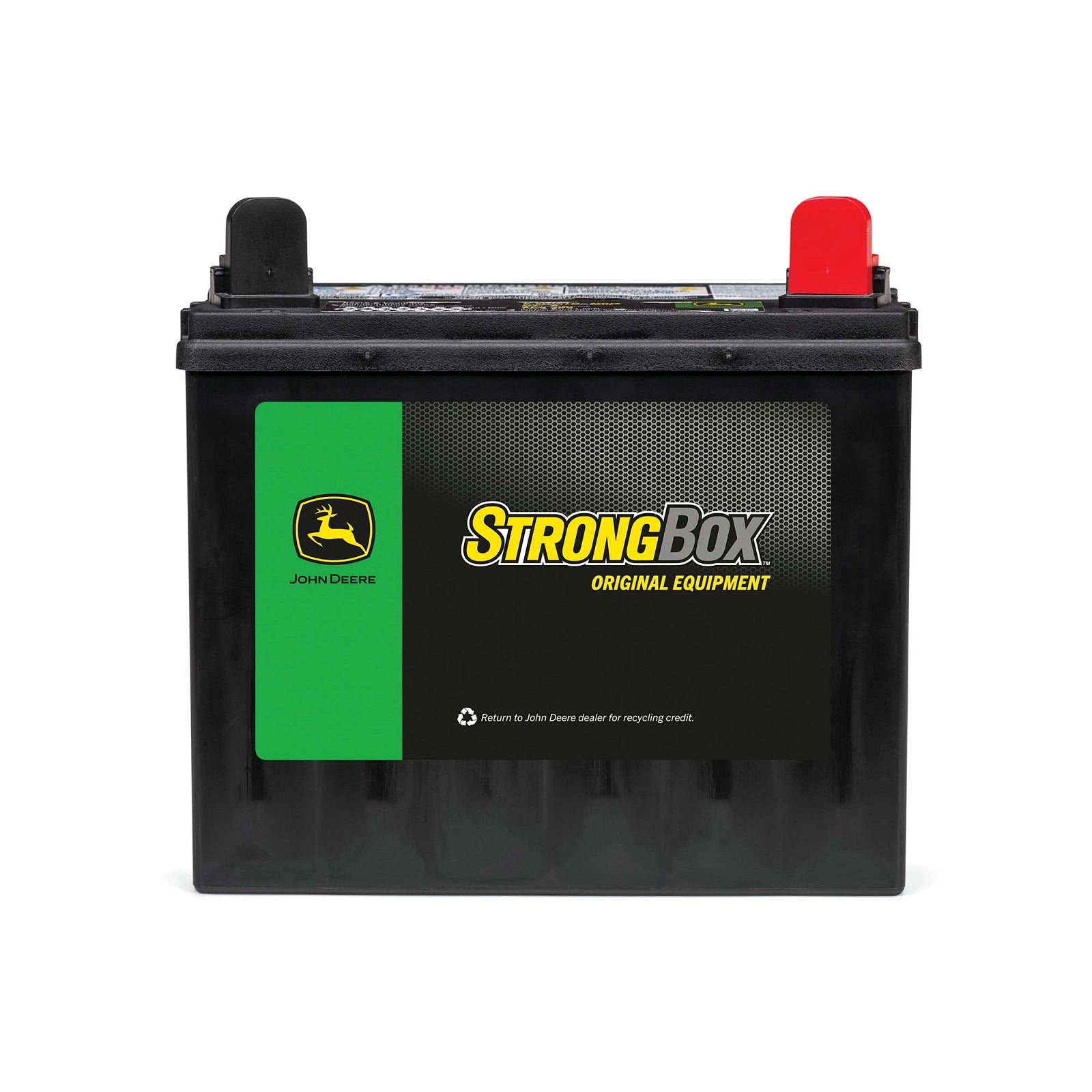 TY27971B: Fits John Deere TY27971B 12 Volt Battery, Wet Charged, 23 Ah, 300 CCA, U1R BCI – Genuine OEM
