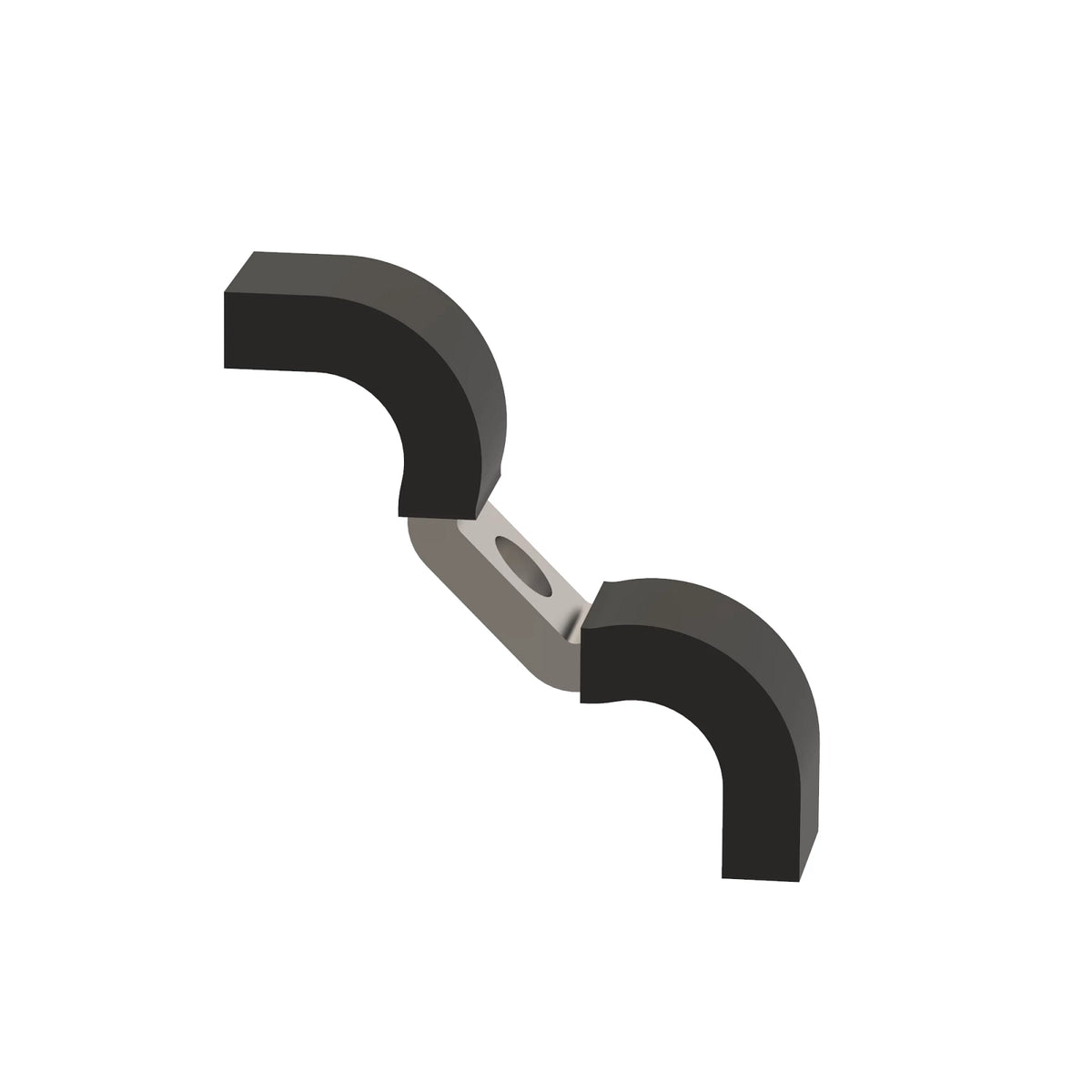 U46219: Fits John Deere U46219 Bolt-On Double Hose Clamp – Genuine OEM