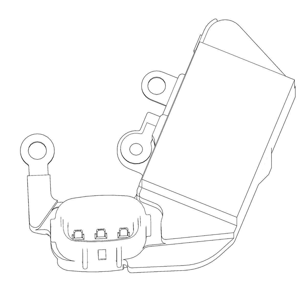 UC25346: Fits John Deere UC25346 Voltage Regulator – Genuine OEM