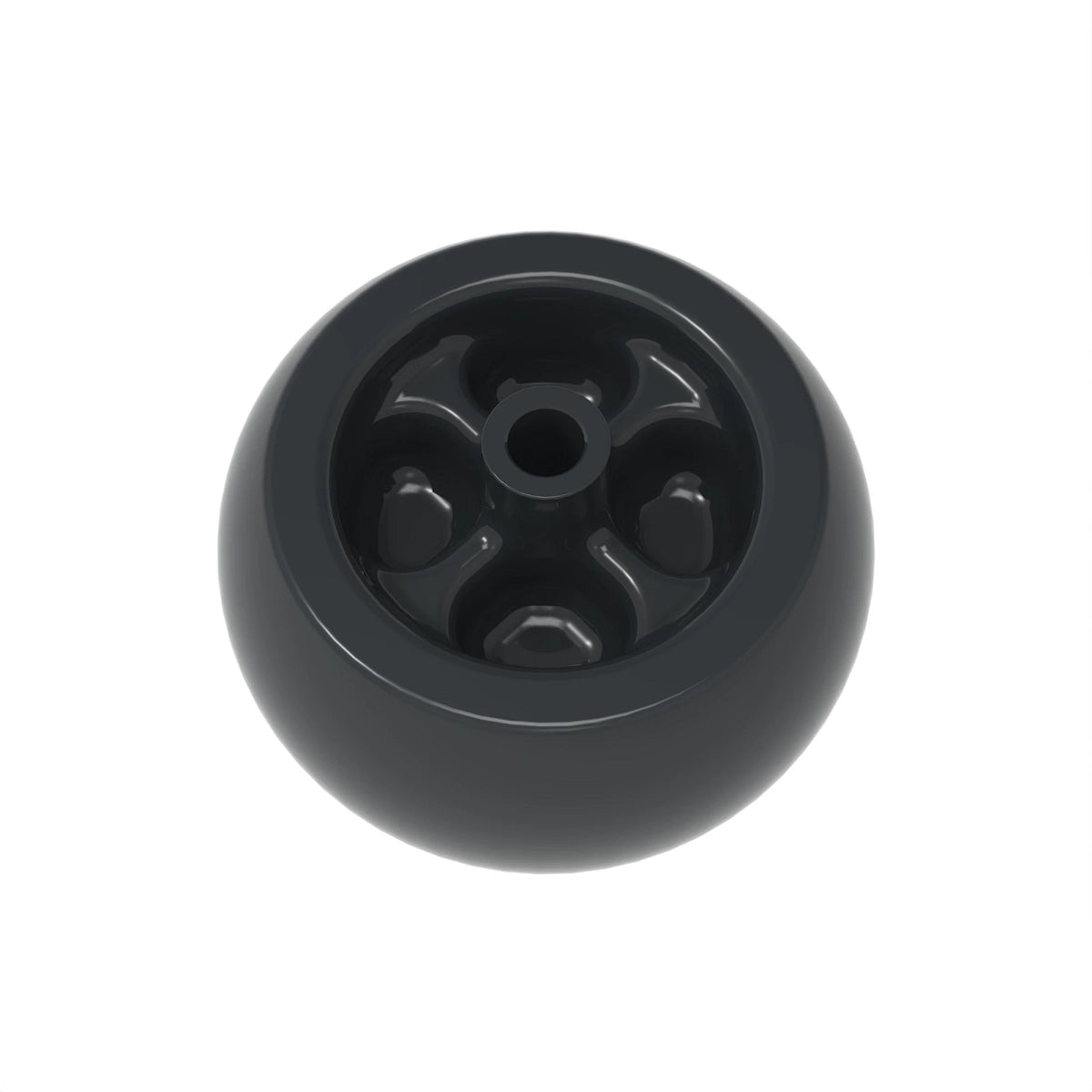 UC28193: Fits John Deere UC28193 Smooth Black Deck Wheel, 5 X 2.75 – Genuine OEM