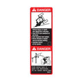 W55818: Fits John Deere W55818 Danger Sign Label – Genuine OEM