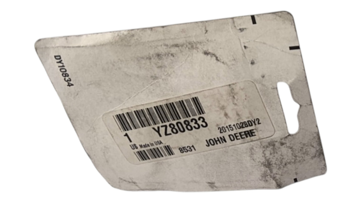 JOHN DEERE YZ80833 — product photo