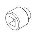 YZ81085: Fits John Deere YZ81085 Steel 1/2 inch Pipe Plug – Genuine OEM