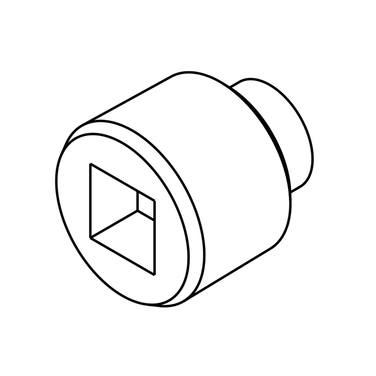 YZ81085: Fits John Deere YZ81085 Steel 1/2 inch Pipe Plug – Genuine OEM