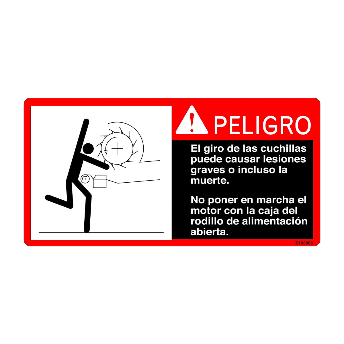 Z103906: Fits John Deere Z103906 Safety Sign, Label – Genuine OEM