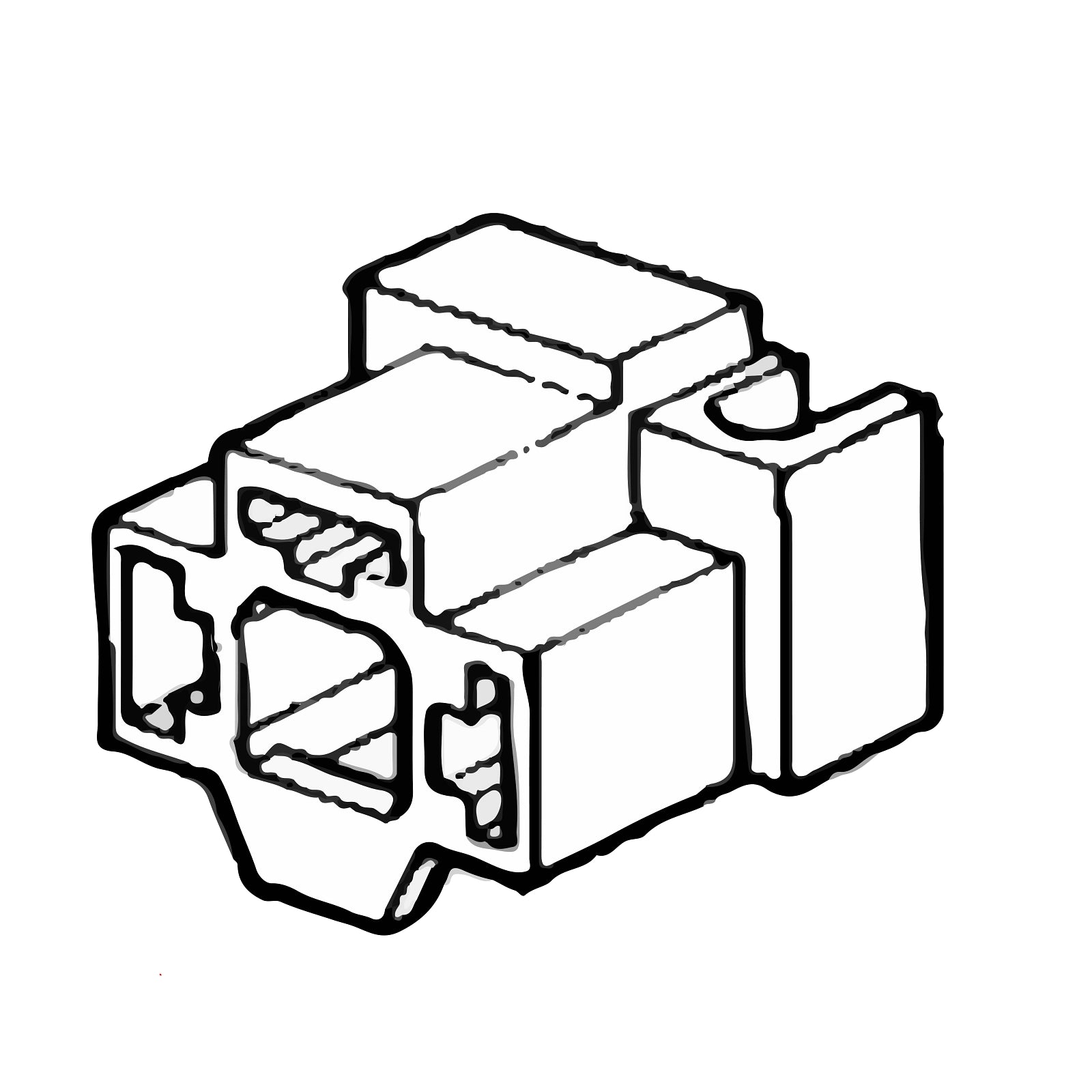 Z44589: Fits John Deere Z44589 Electrical Connector Housing, Cavities 3 – Genuine OEM
