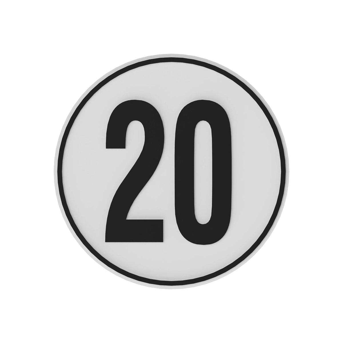 Z53145: Fits John Deere Z53145 Speed Limit Label – Genuine OEM