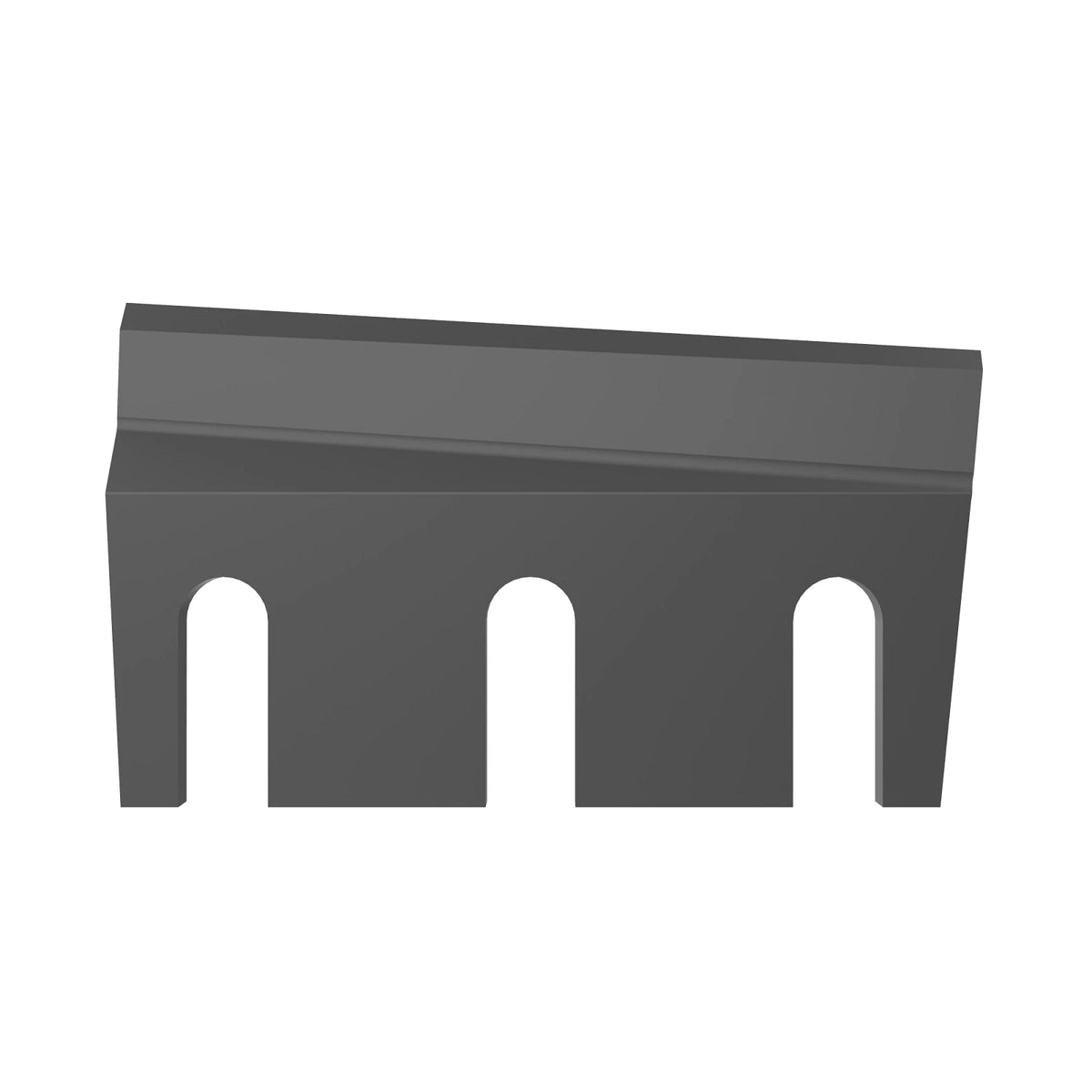 Z62076: Fits John Deere Z62076 Dura-Drum™ Corn Cutterhead Knife, Angled, Left Side – Genuine OEM