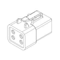 Z70740: Fits John Deere Z70740 Electrical Connector Accessory – Genuine OEM