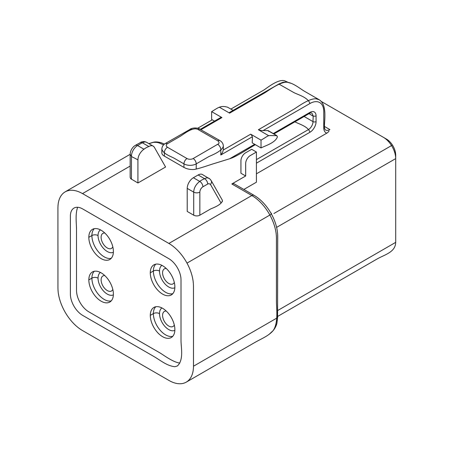 Z70740: Fits John Deere Z70740 Electrical Connector Accessory – Genuine OEM
