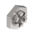 Z70829: Fits John Deere Z70829 Hexagonal Slotted Nut, M24 – Genuine OEM