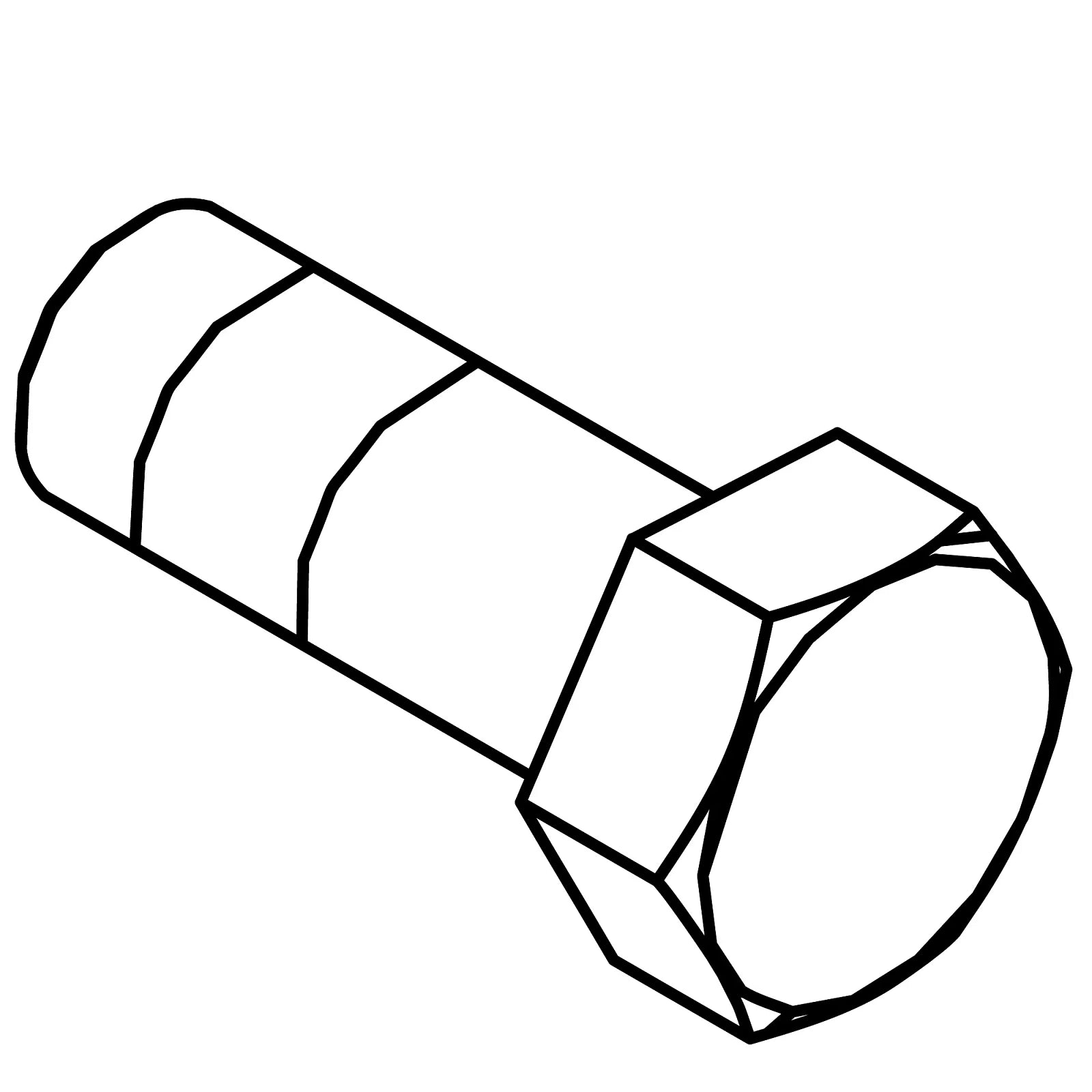 Z74127: Fits John Deere Z74127 Hexagonal Head Screw, M10 X 25 – Genuine OEM