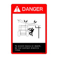 Z77995: Fits John Deere Z77995 Warning Label – Genuine OEM