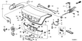 New 2011 Fits Honda Accord Molding Assy., R., Part # 75620-TA0-A01
