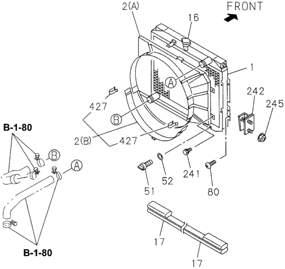 Honda New 1994-1996 Fits Honda Passport Gasket, Drain Plug Radiator, Part # 89437-78070