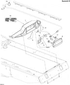Fits 2006 Ski-Doo MX Z 440 Racing / Summit 1000 SDI, Highmark & Highmark X Models Rear Light Ass'y Includes 12 To 15, OEM Part # 511000446