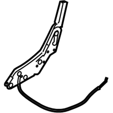 Ford New 2005-2009 Fits Ford Freestyle / Taurus X Pivot Position Passenger Side, Part # 5F9Z7460593BA